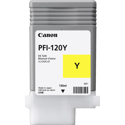 Canon Ink Tank PFI-120Y - Pigment Yellow Ink Tank 130ml