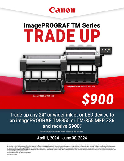 $900 off TM-355 Printer or MFP