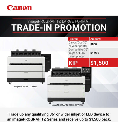 TZ Trade-In Promo up to $1,500 Back
