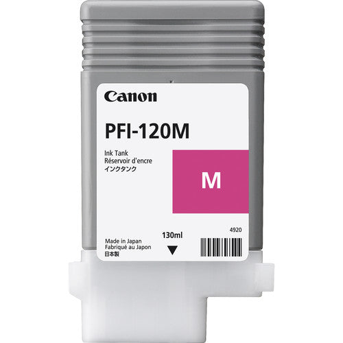 Canon PFI-120M マゼンタインクカートリッジ 130ml Canon Ink Tank PFI-120M - Pigment Magenta Ink Tank 130ml – A